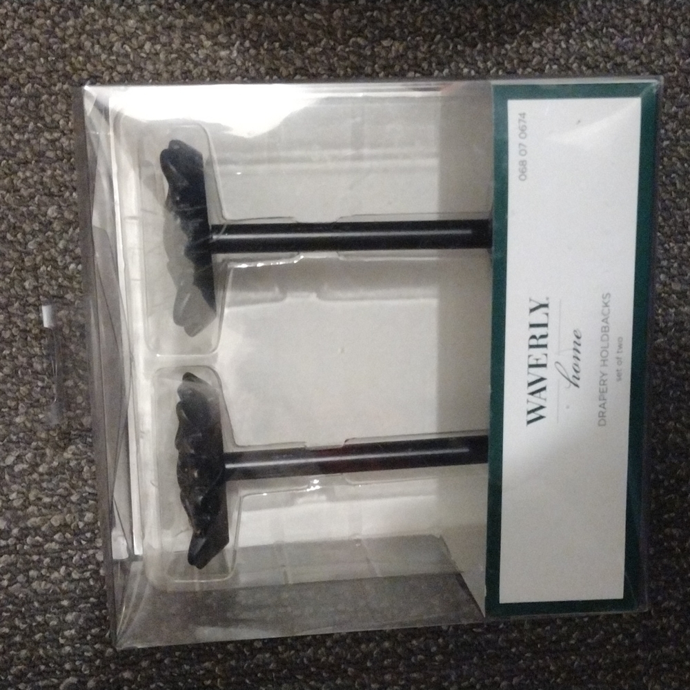 Waverly Home Drapery Holdbacks Set of 2 NWT
